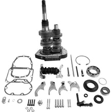 Load image into Gallery viewer, Baker 6-Speed Gear Set - Black OD6-401S-03 fits 1998 Harley-Davidson Dyna / 1998-1999 Fat Boy / Heritage Softail / Heritage Springer / 1999 Night Train / 1998-1999 Softail / Softail Springer / 1999-2000 Super Glide