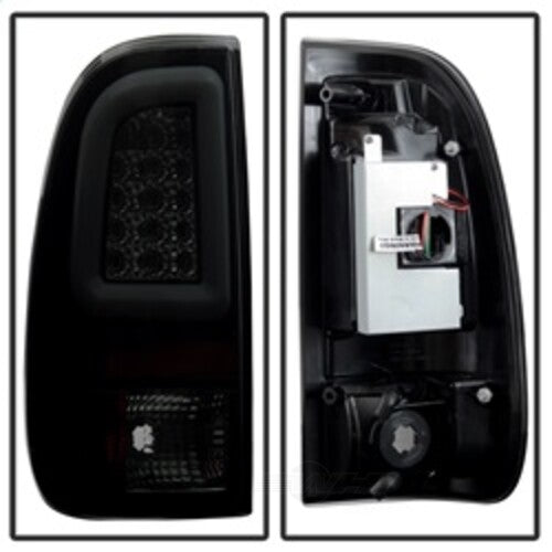 Spyder Auto (Spyder) Light Bar LED Tail Lights - Version 3 - Black Smoke 5084729 fits 2008-2016 Ford F-250 Super Duty / 2008-2016 Ford F-350 Super Duty / 2009-2015 Ford F-450 Super Duty
