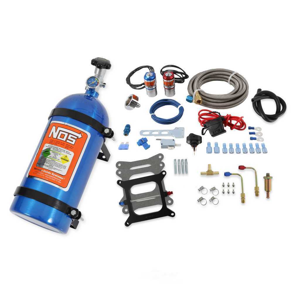 NOS/Nitrous Oxide System Super Powershot Nitrous System V8 w/Holley / Carter 4 bbl w/10 lb Bottle 05101NOS fits V8