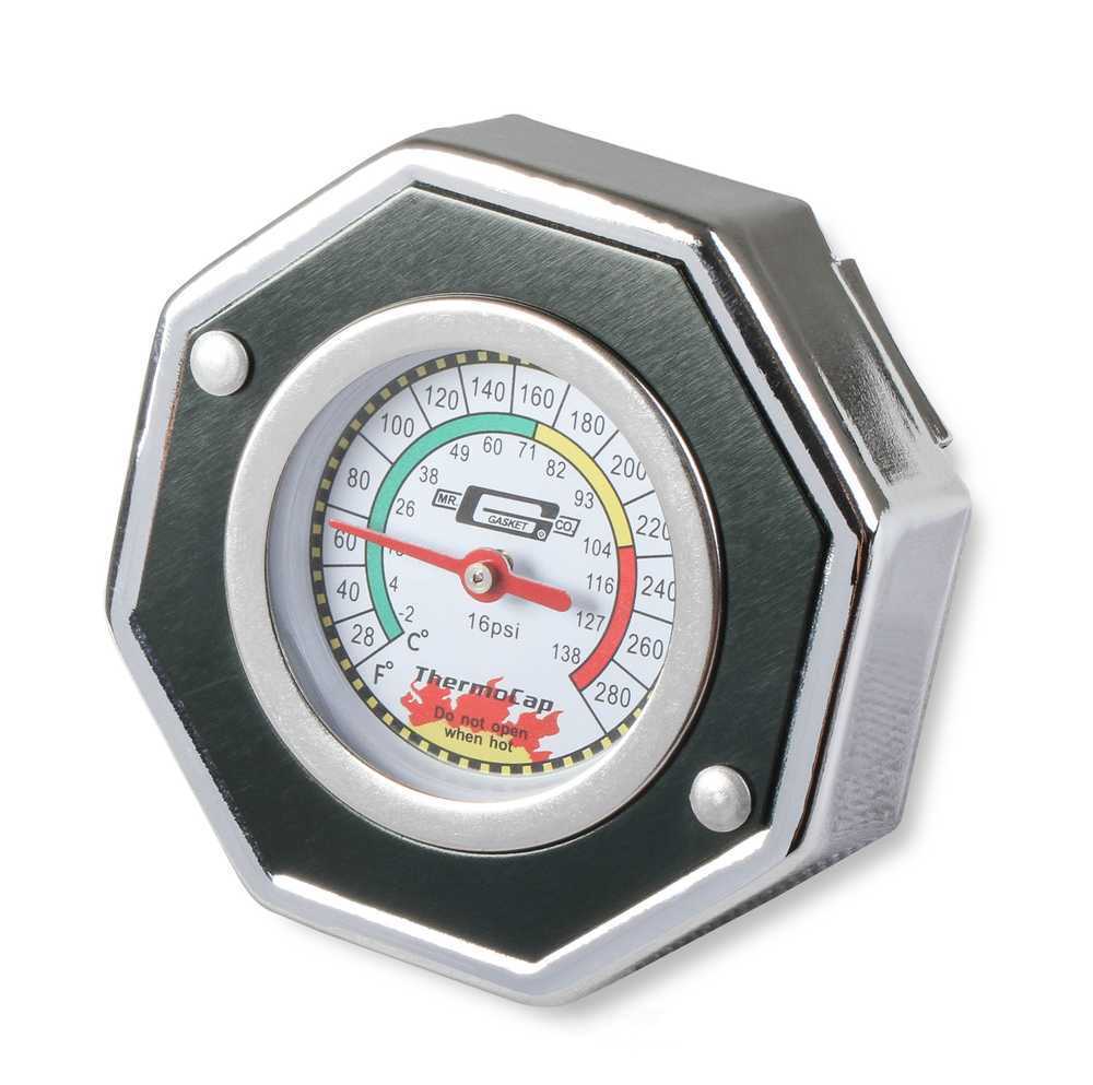 Mr Gasket Thermocap - 16 PSI - Black 2476BK