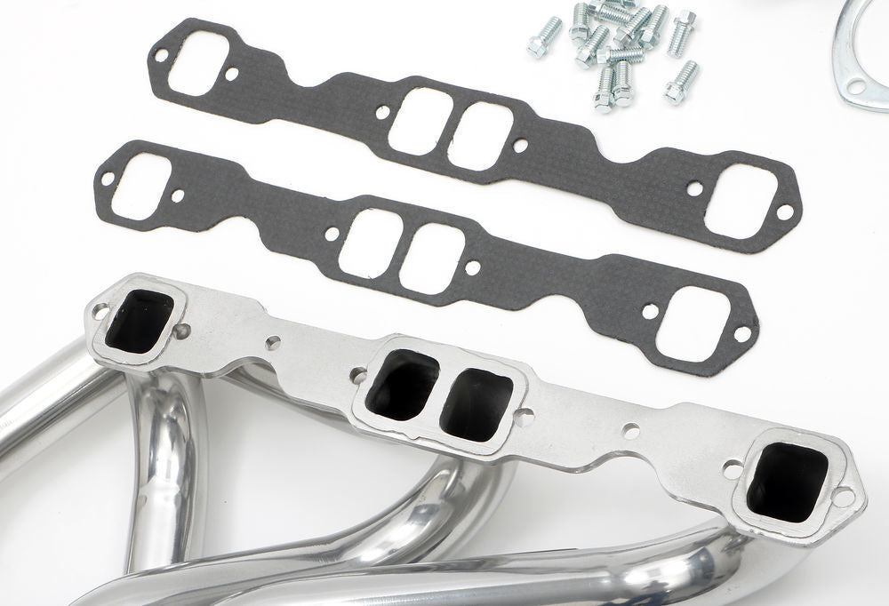Hedman Hedders HTC Coated Headers; 1-3/4 in. Tube Dia; 3 in. Coll; FULL LENGTH Design 66101 fits 1964-1973 Chevrolet Chevelle / 1964-1977 Chevrolet El Camino