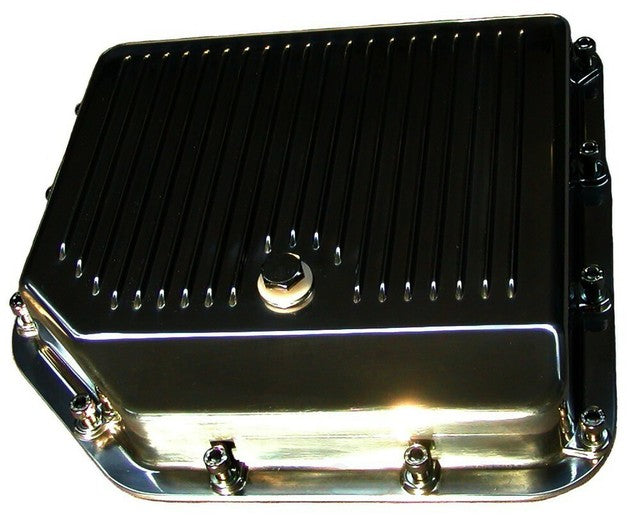 TCI Automotive TH350 Polished Die Cast Aluminum Pan (Stock Depth) fits 1968-1985 Avanti / Buick / Chevrolet / Gm