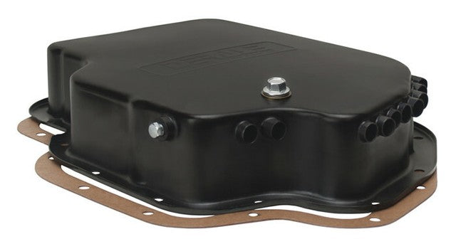 Derale Transmission Cooling Pan, Reduces Fluid Temps up to 50°F, Increase Capacity 14201 fits 1966-1991 Chevrolet / GMC