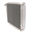 Load image into Gallery viewer, Scott Drake Radiator 2-Row Aluminum with Transmission Cooler 8005-AL fits 1966-1977 Ford Bronco V8