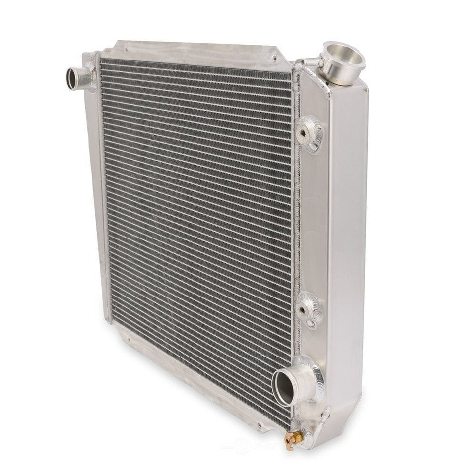 Scott Drake Radiator 2-Row Aluminum with Transmission Cooler 8005-AL fits 1966-1977 Ford Bronco V8