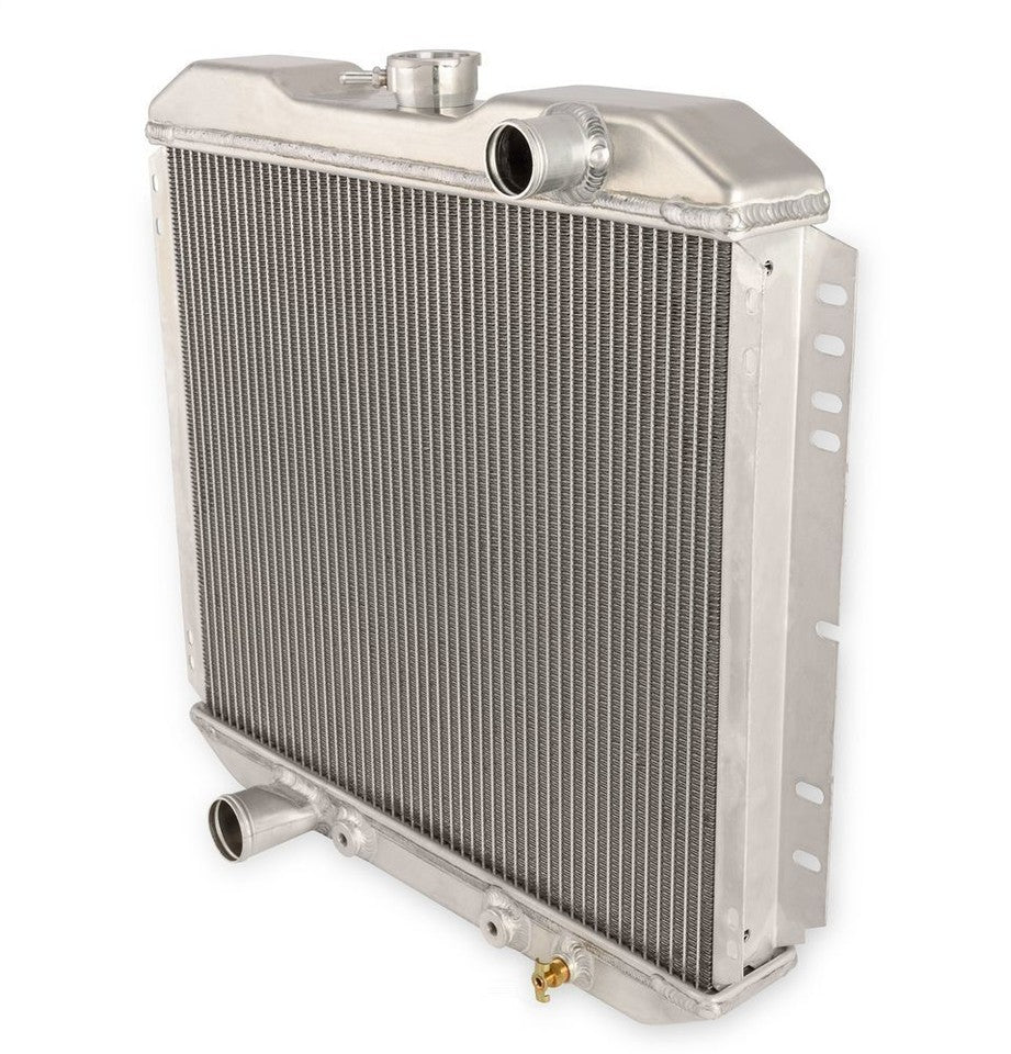 Scott Drake 2 Row Hi Po Aluminum Radiator 339-2AL fits 1967-1969 Ford Mustang Late Model 5.0, 302, 351c