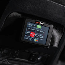Load image into Gallery viewer, sPOD 2023+ Ford F250/F350 Super Duty BantamX Touchscreen Vehicle Power Management Kit - Side View