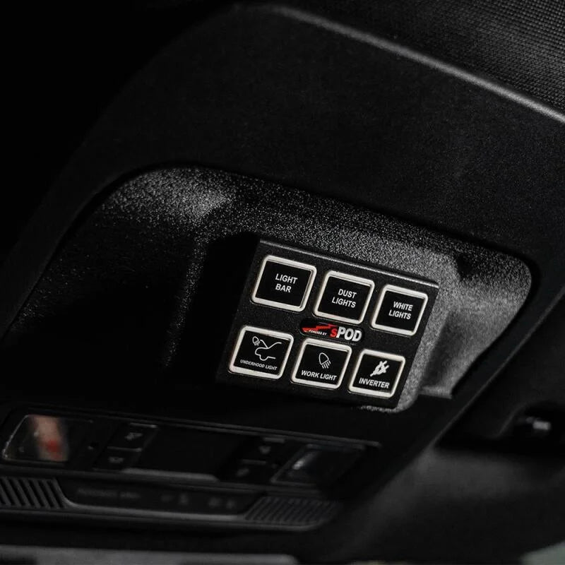 sPOD 2023+ Ford F250/F350 Super Duty Mini6 SourceLT Vehicle Power Management Kit - Main Product View