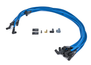 scott performance wire SBC Spark Plug Wire Set 90-Degree - Blue CH-435-4