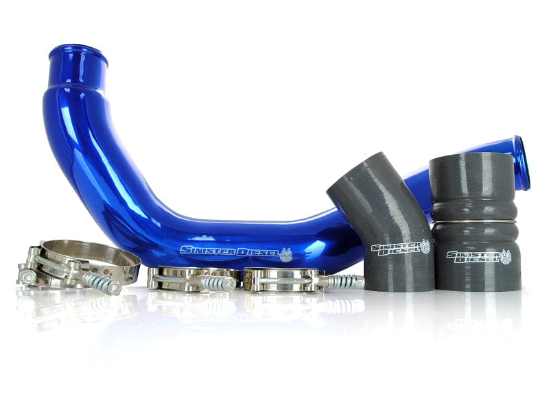 Sinister Diesel Sinister Diesel 03-07 Ford 6.0L Powerstroke Hot Side Charge Pipe SINSD-INTRPIPE-6.0-HOT