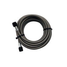 Load image into Gallery viewer, Snow Performance Snow Performance 5ft Stainless Steel Braided Water Line (4AN Black) SNOSNO-800-BRD