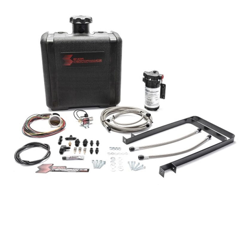 Snow Performance Snow Performance Chevy/GMC Stg 2 Boost Cooler Water Injection Kit (SS Braided Line 4AN Fittings) SNOSNO-430-BRD