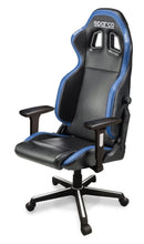 Load image into Gallery viewer, SPARCO Sparco Game Chair ICON BLK/BLU SPA00998NRAZ