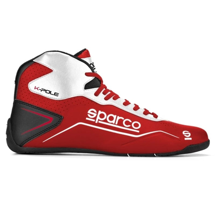 SPARCO Sparco Shoe K-Pole 44 RED/WHT SPA00126944RSBI