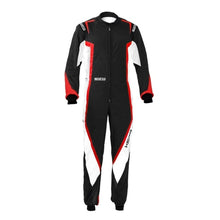 Load image into Gallery viewer, SPARCO Sparco Suit Kerb 140 BLK/WHT/RED SPA002341NBRS140