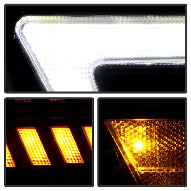 SPYDER Spyder 19-22 Dodge Ram 2500 (Halogen Only) Projector Headlights - Black PRO-YD-DR19HDHALSI-SEQ-BK SPY5088611