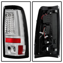 Load image into Gallery viewer, SPYDER Spyder Chevy Silverado 1500/2500 03-06 Version 2 LED Tail Lights - Chrome ALT-YD-CS03V2-LED-C SPY5081902