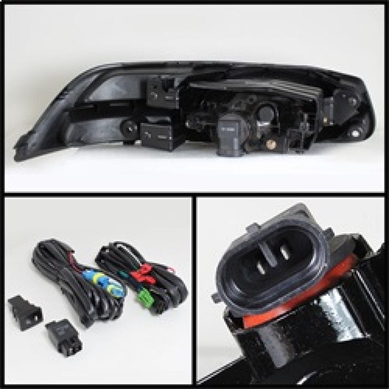 SPYDER Spyder Honda Civic 2012-2013 2Dr/Coupe OEM Fog Light W/Switch- Clear FL-HC2012-2D-C SPY5070432
