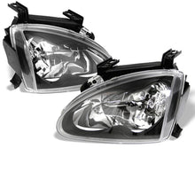 Load image into Gallery viewer, SPYDER Spyder Honda Del Sol 93-97 Crystal Headlights Black HD-YD-HD93-BK SPY5012586