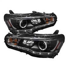Load image into Gallery viewer, SPYDER Spyder Mitsubishi Lancer/EVO-10 08-14 Projector Xenon/HID- LED Halo DRL Blk PRO-YD-ML08-HID-DRL-BK SPY5042231