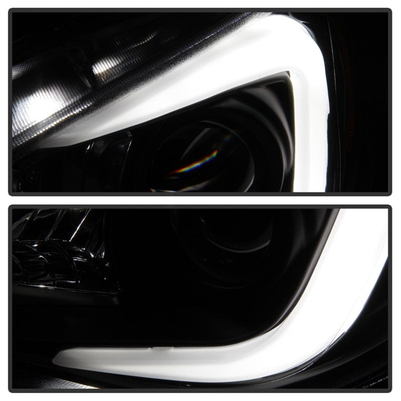 SPYDER Spyder Subaru WRX 06-07 Projector Headlights - HID Model Only - Black PRO-YD-SWRX06-HID-LBDRL-BK SPY5083913
