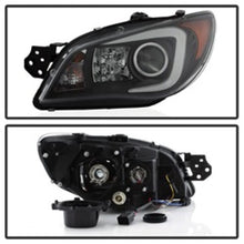 Load image into Gallery viewer, SPYDER Spyder Subaru WRX 06-07 Projector Headlights - HID Model Only - Black PRO-YD-SWRX06-HID-LBDRL-BK SPY5083913