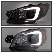Load image into Gallery viewer, SPYDER Spyder Subaru WRX 06-07 Projector Headlights - HID Model Only - Black PRO-YD-SWRX06-HID-LBDRL-BK SPY5083913