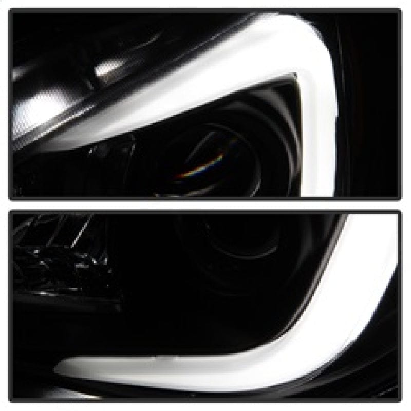 SPYDER Spyder Subaru WRX 06-07 Projector Headlights - HID Model Only - Black PRO-YD-SWRX06-HID-LBDRL-BK SPY5083913