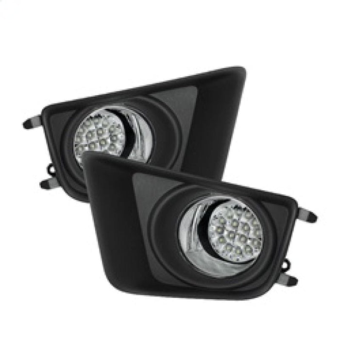 SPYDER Spyder Toyota Tacoma 2012-2015 LED Fog Lights w/Switch Clear FL-LED-TTA2012-C SPY5075154