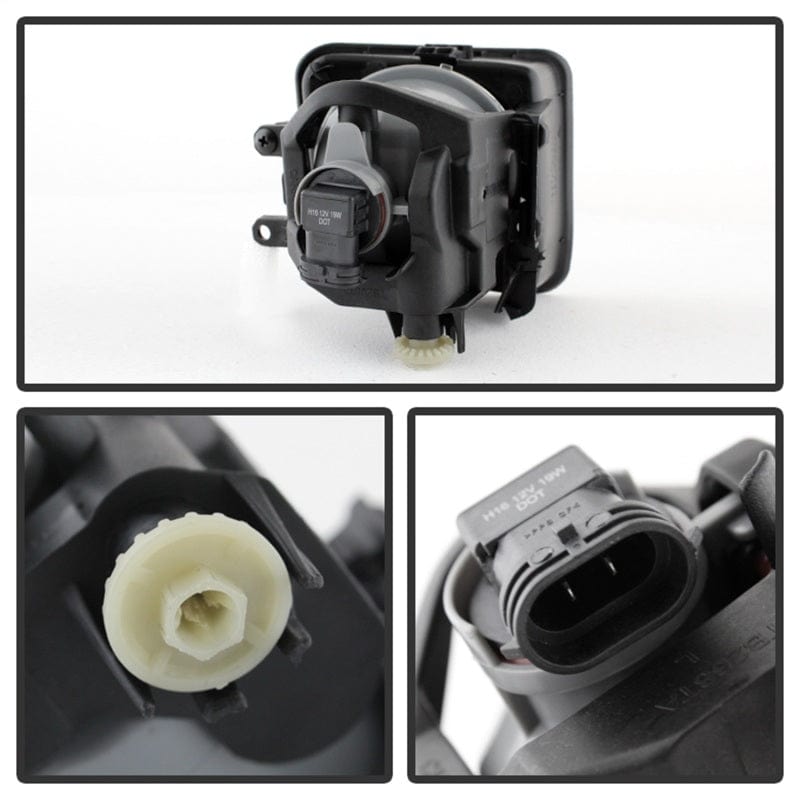 SPYDER Spyder Toyota Tundra 2014+ OEM Fog Lights W/Switch- Smoked FL-CL-TTU14-SM SPY5077707