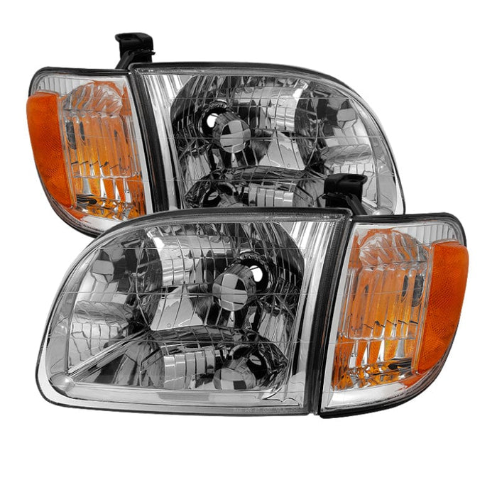 SPYDER Xtune Toyota Tundra Regular/Access 00-04 OEM Style Headlights & Corner Lights HD-JH-TTUN00-AM-C SPY9033315