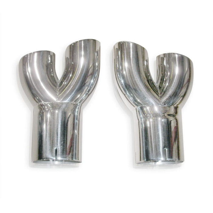 Stainless Works Stainless Works 2010+ Camaro Y-Tips for factory ground effects SSWCA10QUADTIPS