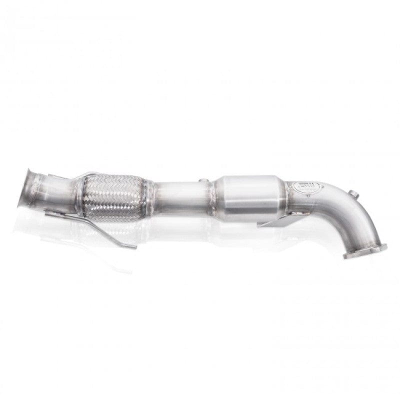 Stainless Works Stainless Works 2016-18 Ford Focus RS 3in High-Flow Cats Downpipe Factory Connection SSWFCRS16DPCAT
