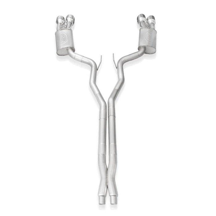 Stainless Works Stainless Works 2020 Ford GT500 Redline Catback X-Pipe Exhaust Factory Connect - Polished Tips SSWGT500CBXFCR
