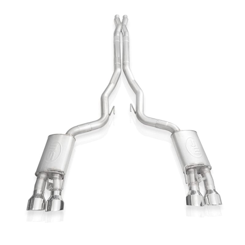Stainless Works Stainless Works 2020 Ford GT500 Redline Catback X-Pipe Exhaust Factory Connect - Polished Tips SSWGT500CBXFCR