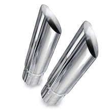 Load image into Gallery viewer, Stainless Works Stainless Works Angle Cut Resonator Tips 2in ID Inlet 3in Body SSW770200