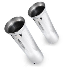Load image into Gallery viewer, Stainless Works Stainless Works Bell Exhaust Tips- 2 1/2in ID Inlet 2 1/2in Body SSW7060250