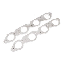 Load image into Gallery viewer, Stainless Works Stainless Works Big Block Chevy Round Port Header 304SS Exhaust Flanges 2-1/4in Primaries SSWHFBBC225