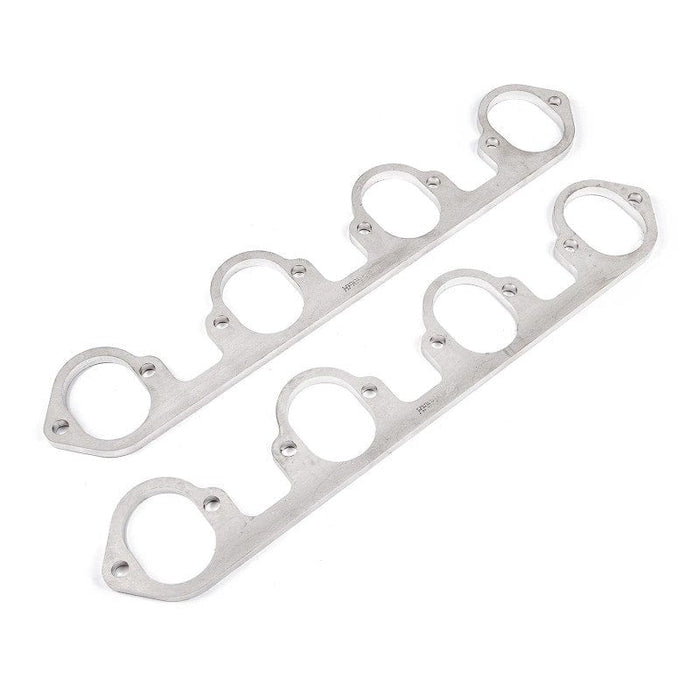 Stainless Works Stainless Works Big Block Ford Flat Tall Oval Port Header 304SS Exhaust Flanges 2-1/4in Primaries SSWHFBBF1225