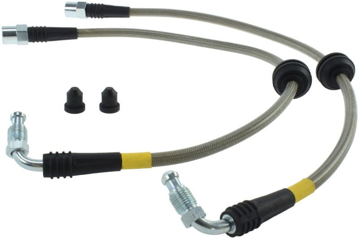 Stoptech StopTech 07-08 Audi RS4 Front Stainless Steel Brake Line Kit STO950.33005