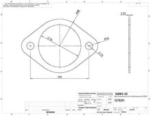 Load image into Gallery viewer, Turbo XS Turbo XS 2-Bolt High Temperature Exhaust Gasket 76mm/3in ID (Single) TXSG762H