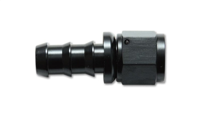 Vibrant Vibrant -12AN Push-On Straight Hose End Fitting - Aluminum VIB22012