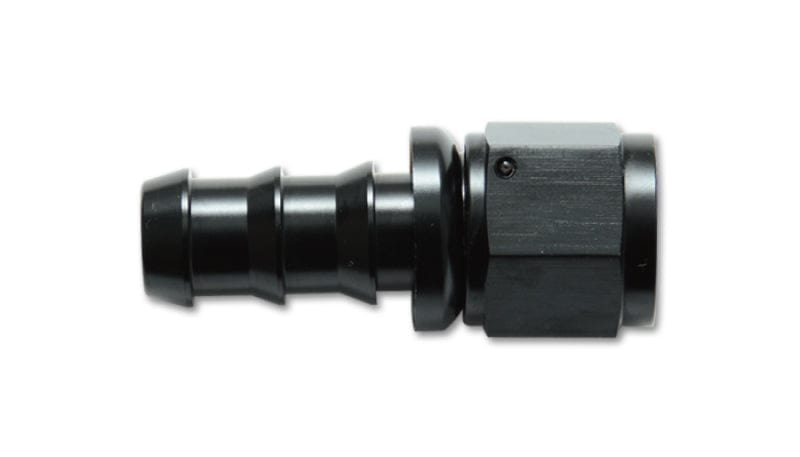 Vibrant Vibrant -12AN Push-On Straight Hose End Fitting - Aluminum VIB22012