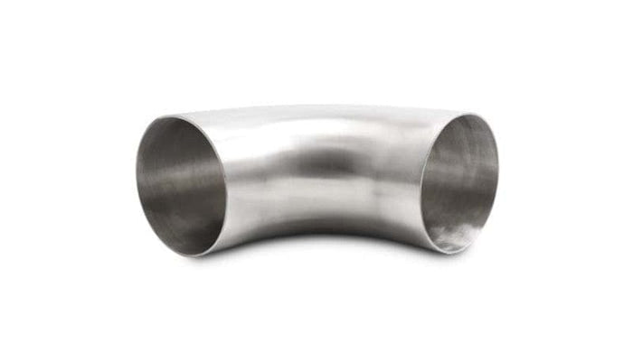 Vibrant Vibrant 4.0in OD 5.91in Tangent Length T304 SS 90 Deg Mandrel Bend w/Extended Leg Length VIB13356