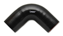 Load image into Gallery viewer, Vibrant Vibrant 4 Ply Reinforced Silicone Elbow Connector - 2in I.D. - 90 deg. Elbow (BLACK) VIB2740