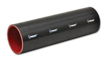 Load image into Gallery viewer, Vibrant Vibrant 4 Ply Reinforced Silicone Straight Hose Coupling - 2.5in I.D. x 12in long (BLACK) VIB27111