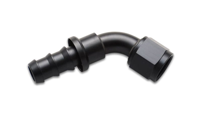 Vibrant Vibrant Push-On 60 Degree Hose End Elbow FittingSize -6AN VIB22606