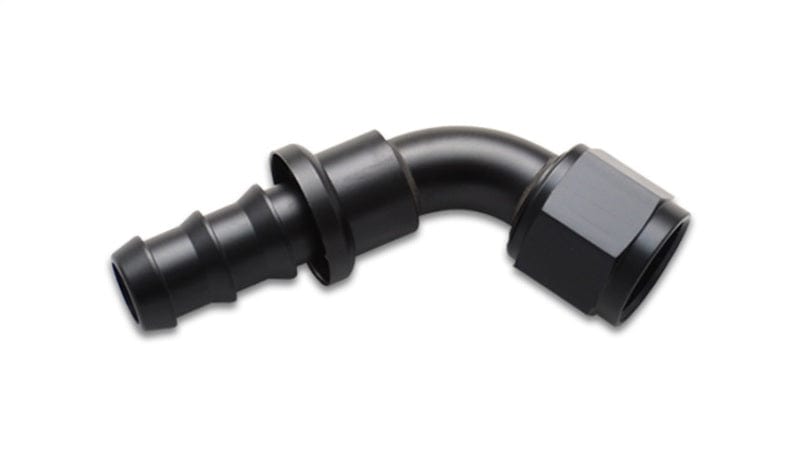 Vibrant Vibrant Push-On 60 Degree Hose End Elbow FittingSize -6AN VIB22606