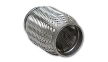 Load image into Gallery viewer, Vibrant Vibrant SS Flex Coupling with Inner Braid Liner 2.25in inlet/outlet x 6in flex length VIB62706