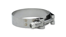 Load image into Gallery viewer, Vibrant Vibrant SS T-Bolt Clamps Pack of 2 Size Range: 4.20in to 4.60in O.D. For use with 4in I.D. couplings VIB2798